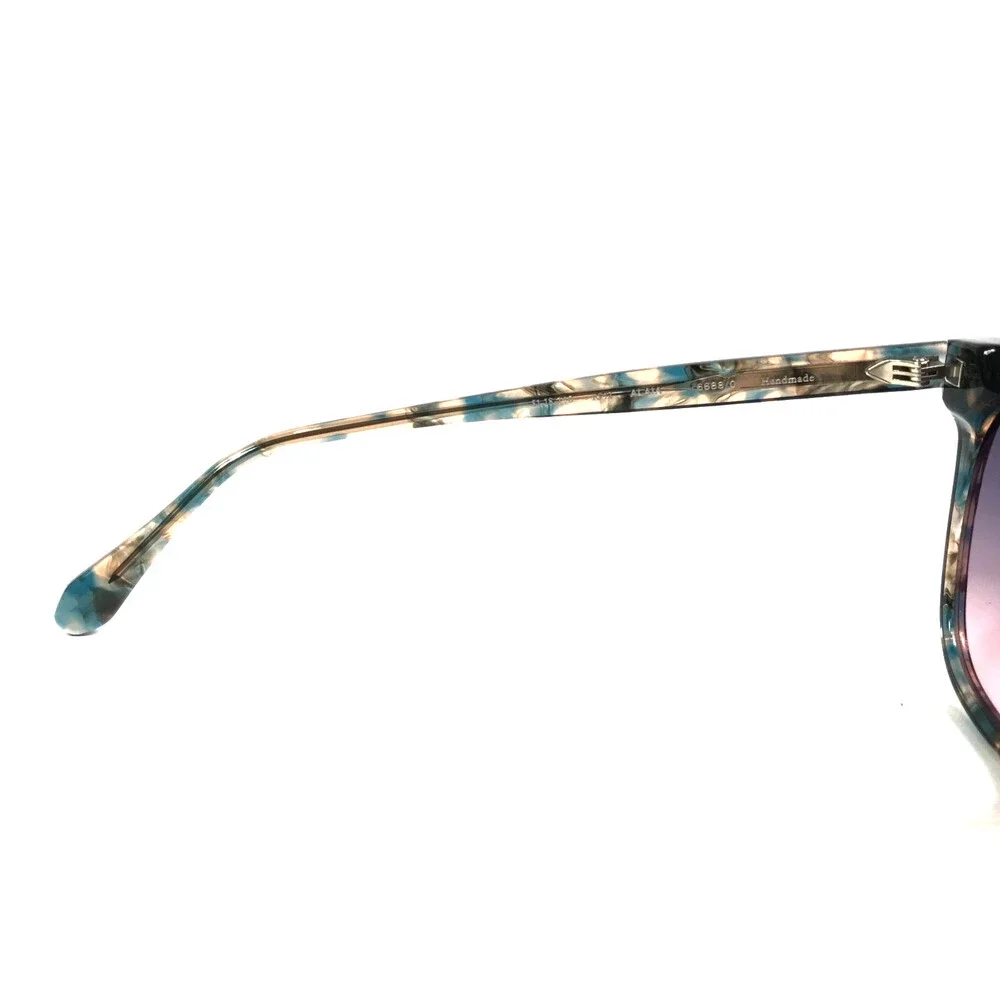 Gigi Studios Sunglasses ALAIA 6688/0 Blue Pink Butterfly with Purple Pink Lenses